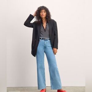 Everlane way high sailor Jean size 30. Color shallow beach